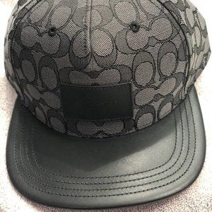 Coach Flat Brim Hat